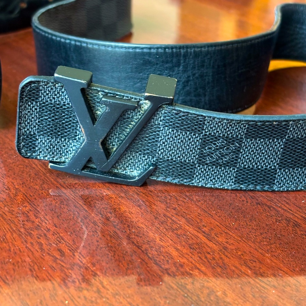 Louis Vuitton Black Belt